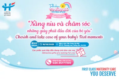 Talkshow Tia Nắng Nhỏ 18/03/2023: “ Nâng niu và chăm sóc những giây phút đầu đời của bé yêu”